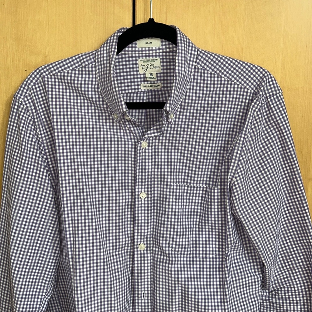 Medium J Crew Slim Fit Dress Shirt